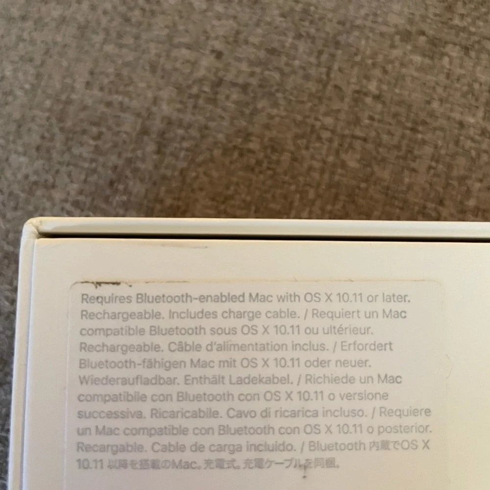 Apple magic mouse